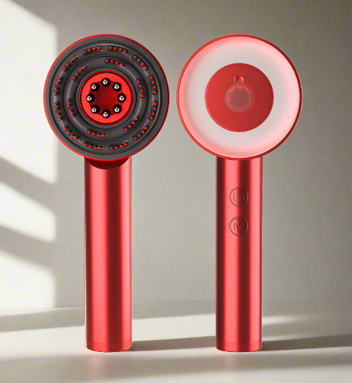 Revitaliseer uw hoofdhuid met de masserende kam HairGlow – De perfecte mix van stimulatie en ontspanning voor luxueuze haarverzorging!