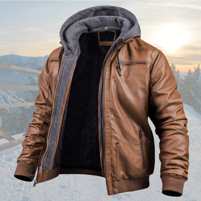 Veste d'hiver élégante pour homme avec capuche – Vivez une chaleur et un confort ultimes