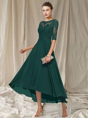 Robe Élégante en Dentelle Valencia - Idéale pour Vos Occasions Spéciales