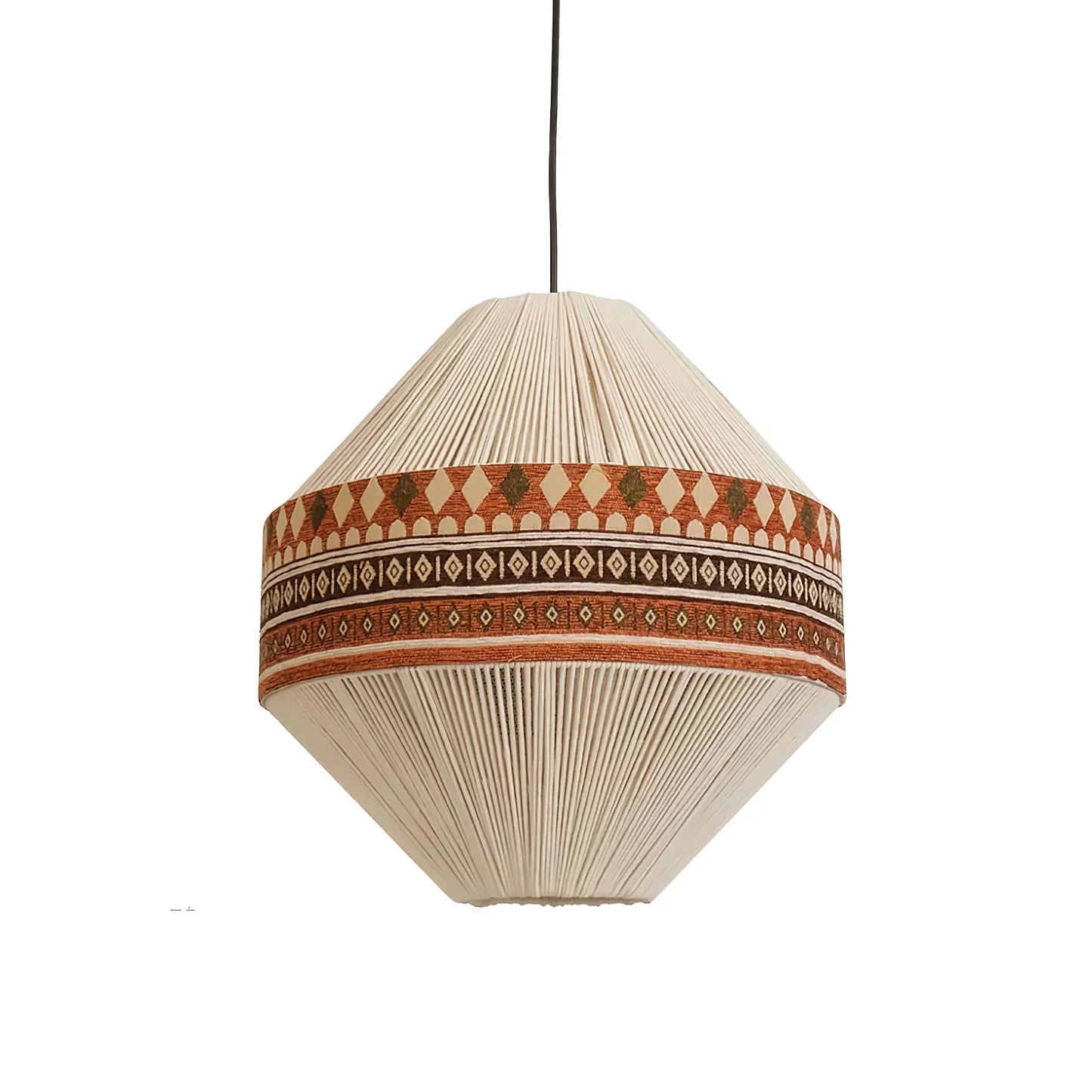 Bright Bohemian Chic Fringe Pendant – Hanging Lamp Inspired by Tribes with Elegant Style and Graceful Fringes