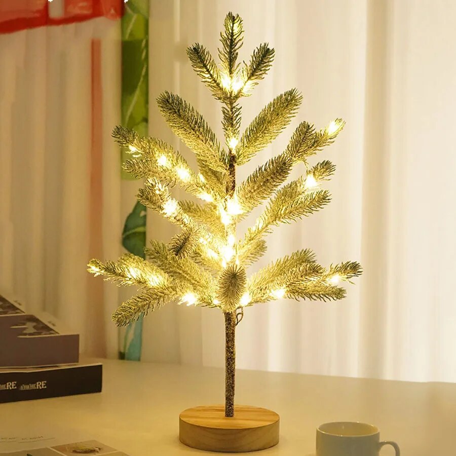 Arbre de Noël LED TwinklingTree Enchanteur – Créez une Atmosphère Magique de Fêtes avec des Lumières Éblouissantes !