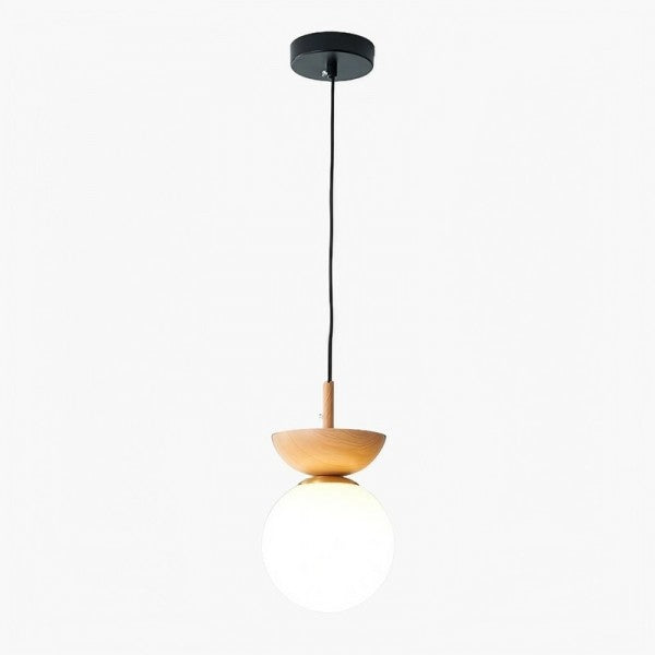 Suspension Nordique Élégante – Lampe Moderne Exquise En Bois Mi-Dur Pour Espaces Contemporains Chics