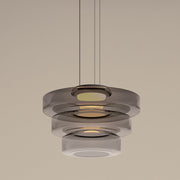 Superb glass pendant lamp in the shape of a moon – Chic and versatile indoor lighting