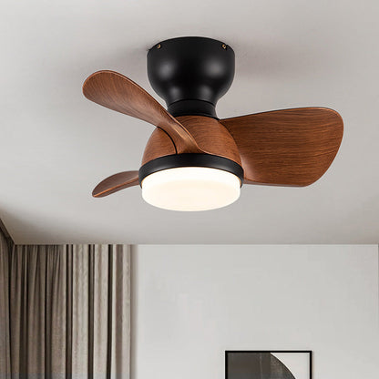 Ventilateur de plafond en bois élégant avec éclairage LED – Découvrez l'élégance moderne et un confort ultime