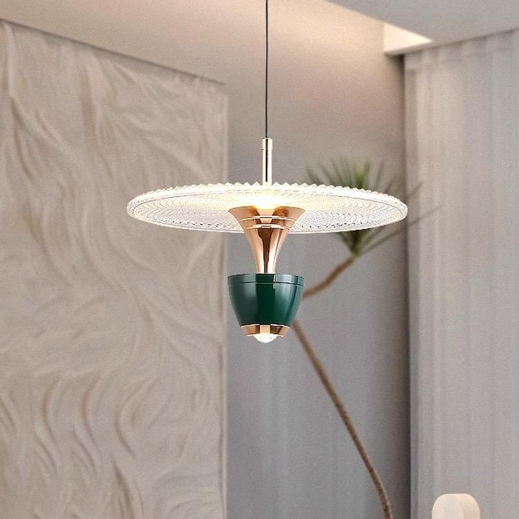 Lustre Circulaire LED Élégant – Éclairage Chic et Contemporain pour Votre Salon et Votre Cuisine