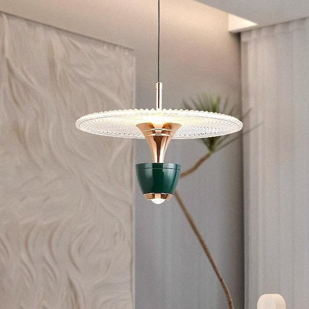 Elegant Circular LED Chandelier – Chic and Contemporary Lighting for Your Living Room and Kitchen