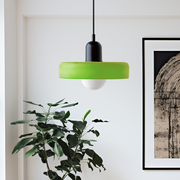 Elegant Bauhaus Glass Pendant - Where Modern Function Meets Sleek Minimalism