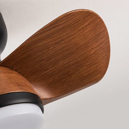 Ventilateur de plafond en bois élégant avec éclairage LED – Découvrez l'élégance moderne et un confort ultime