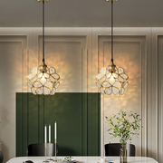 Vintage-inspired petal-shaped glass pendant – Timeless elegance for contemporary spaces