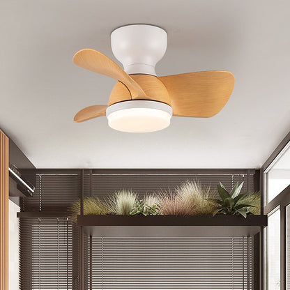 Ventilateur de plafond en bois élégant avec éclairage LED – Découvrez l'élégance moderne et un confort ultime