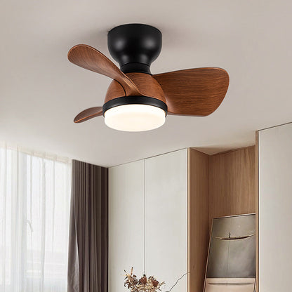 Ventilateur de plafond en bois élégant avec éclairage LED – Découvrez l'élégance moderne et un confort ultime