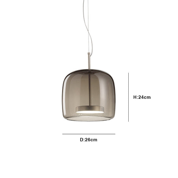 Elevate your space with the Hotel glass pendant lamp – A touch of timeless elegance for refined interiors