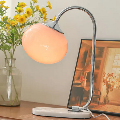 Lampe de table moderne en marshmallow – Design contemporain pour une atmosphère cozy