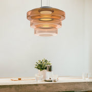 Superb glass pendant lamp in the shape of a moon – Chic and versatile indoor lighting