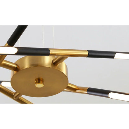 Chandelier Araignée Contemporain – Design Adjustable et Polyvalent avec 6 à 12 Lumières Éclairantes