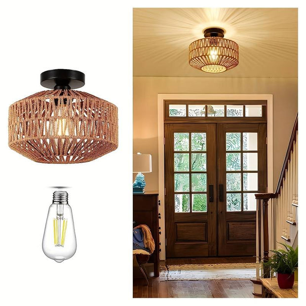 Bohemian Bliss Chandelier – Superb handmade ceiling lamp with eclectic boho charm