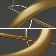 Elegant Whisper Linear Chandelier – Modern LED Lighting in Metal and Acrylic