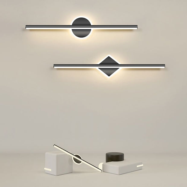 Modern and elegant LED wall light – Weather-resistant metal and silicone for an energy-efficient outdoor ambiance