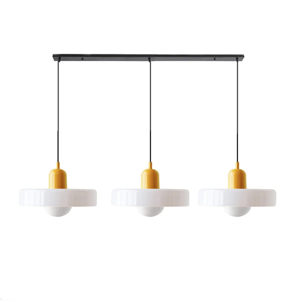 Suspension Bauhaus élégante – Design en verre chic pour rehausser vos espaces de vie et de salle à manger