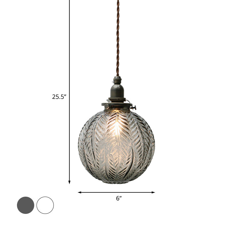Suspension Globe Coloniale Charmante – Insufflez une Élégance Vintage et une Atmosphère Chaleureuse dans Votre Maison