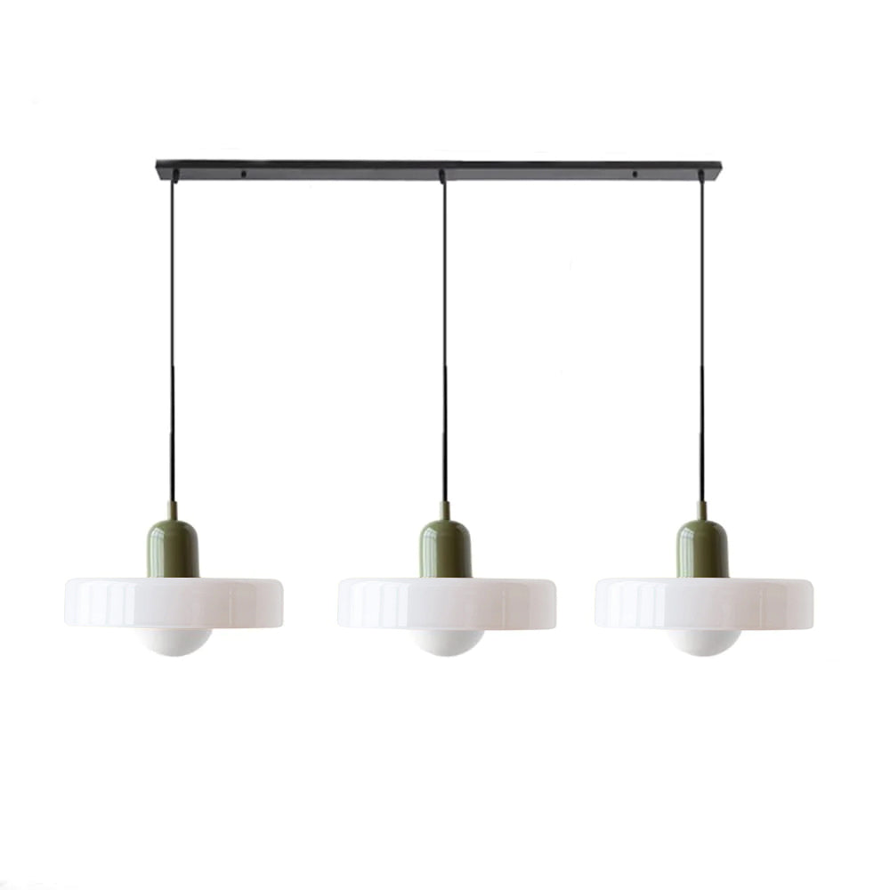 Suspension Bauhaus élégante – Design en verre chic pour rehausser vos espaces de vie et de salle à manger