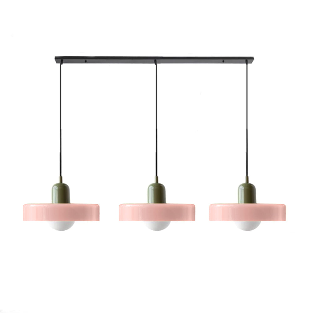 Suspension Bauhaus élégante – Design en verre chic pour rehausser vos espaces de vie et de salle à manger
