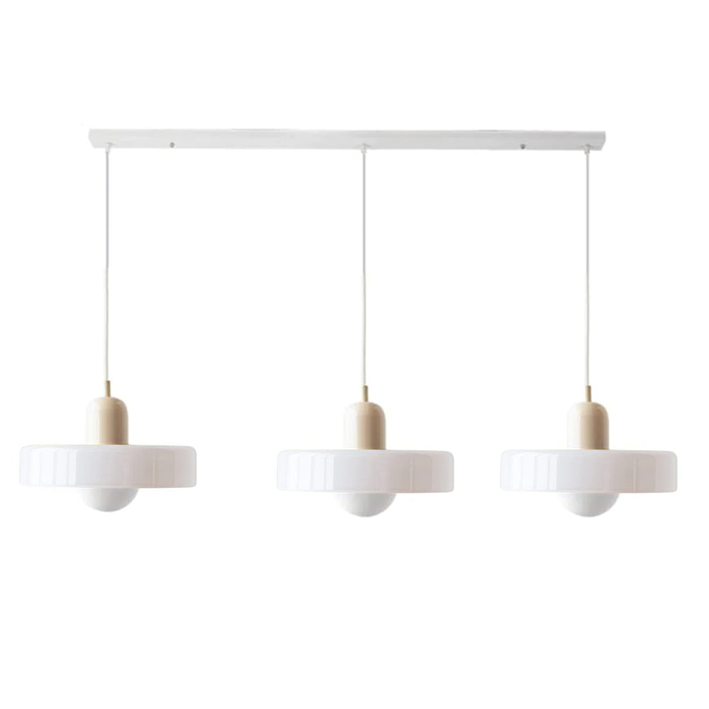 Suspension Bauhaus élégante – Design en verre chic pour rehausser vos espaces de vie et de salle à manger