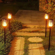 Enchanting solar lantern – Captivating LED flame effect and durable, weather-resistant outdoor lighting