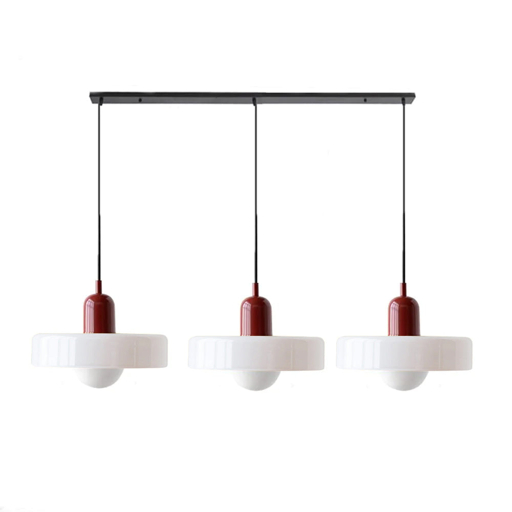 Suspension Bauhaus élégante – Design en verre chic pour rehausser vos espaces de vie et de salle à manger