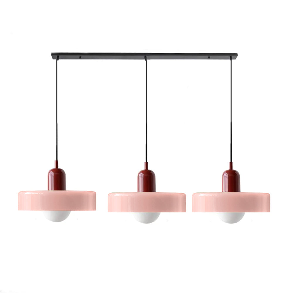 Suspension Bauhaus élégante – Design en verre chic pour rehausser vos espaces de vie et de salle à manger