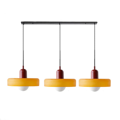 Suspension Bauhaus élégante – Design en verre chic pour rehausser vos espaces de vie et de salle à manger
