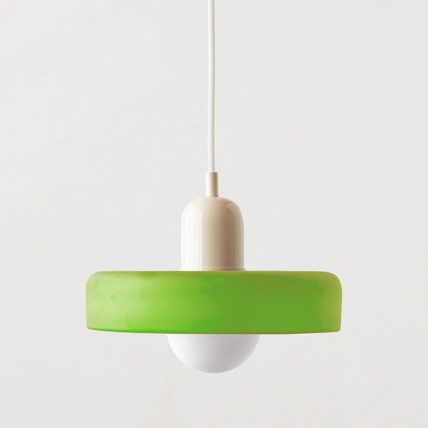 Elegant Bauhaus Glass Pendant - Where Modern Function Meets Sleek Minimalism