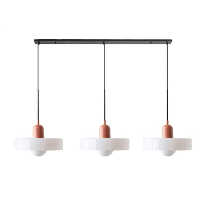 Suspension Bauhaus élégante – Design en verre chic pour rehausser vos espaces de vie et de salle à manger