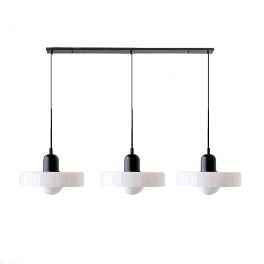 Suspension Bauhaus élégante – Design en verre chic pour rehausser vos espaces de vie et de salle à manger