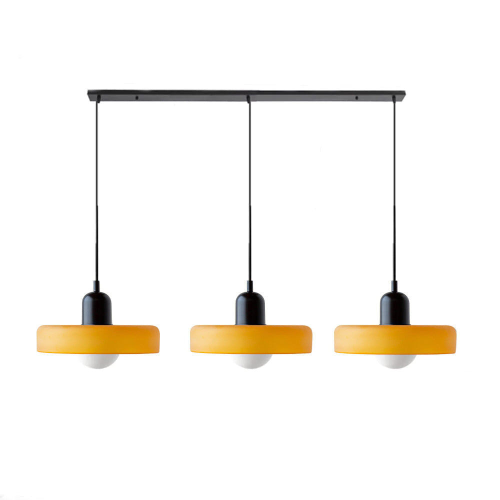 Suspension Bauhaus élégante – Design en verre chic pour rehausser vos espaces de vie et de salle à manger