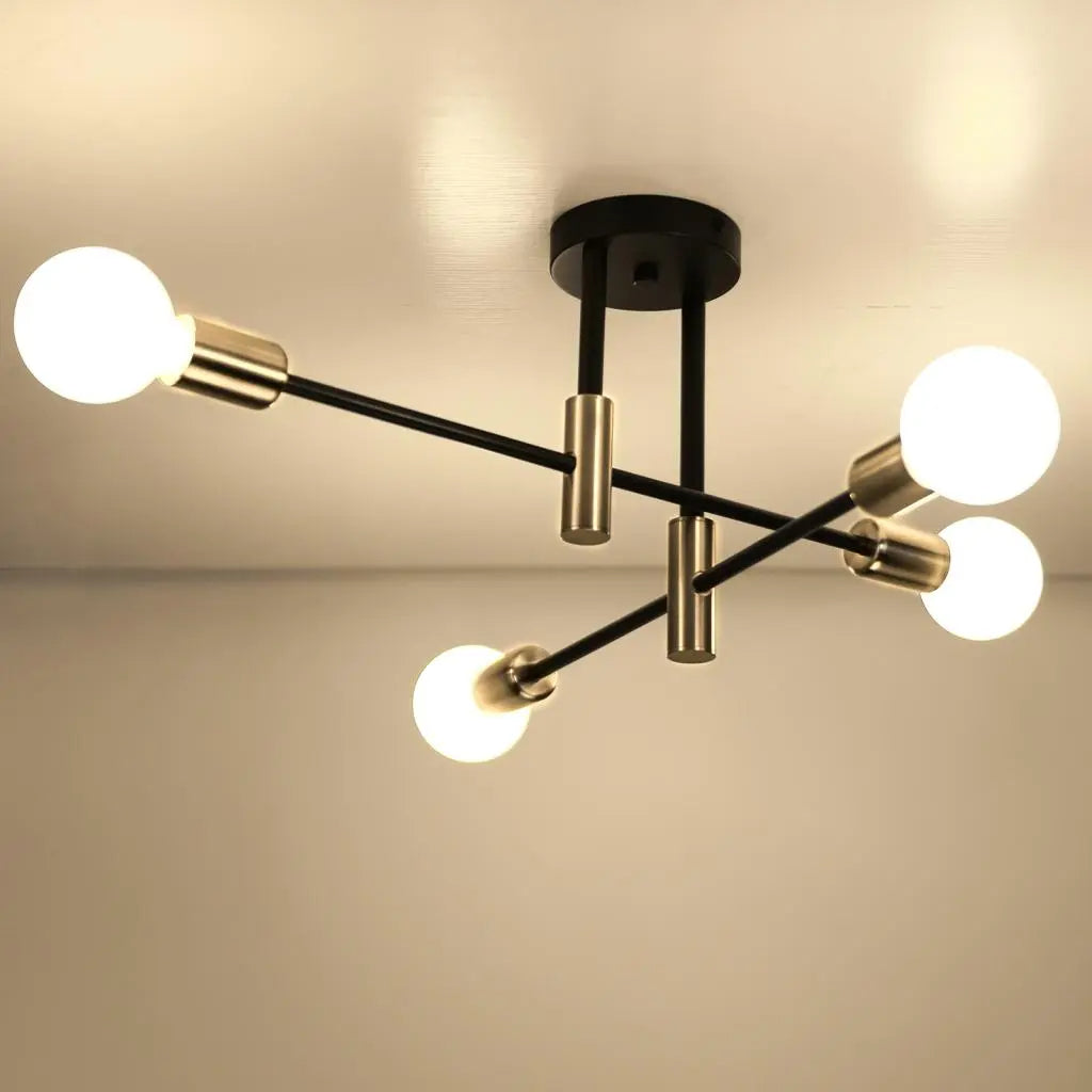 Applique Pendante Orbita Élégante – Design Métallique Chic avec Compatibilité LED E27