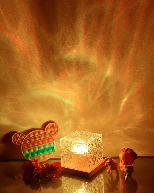Lampe Qrismora – Transformez votre espace avec l'illumination envoûtante des aurores boréales