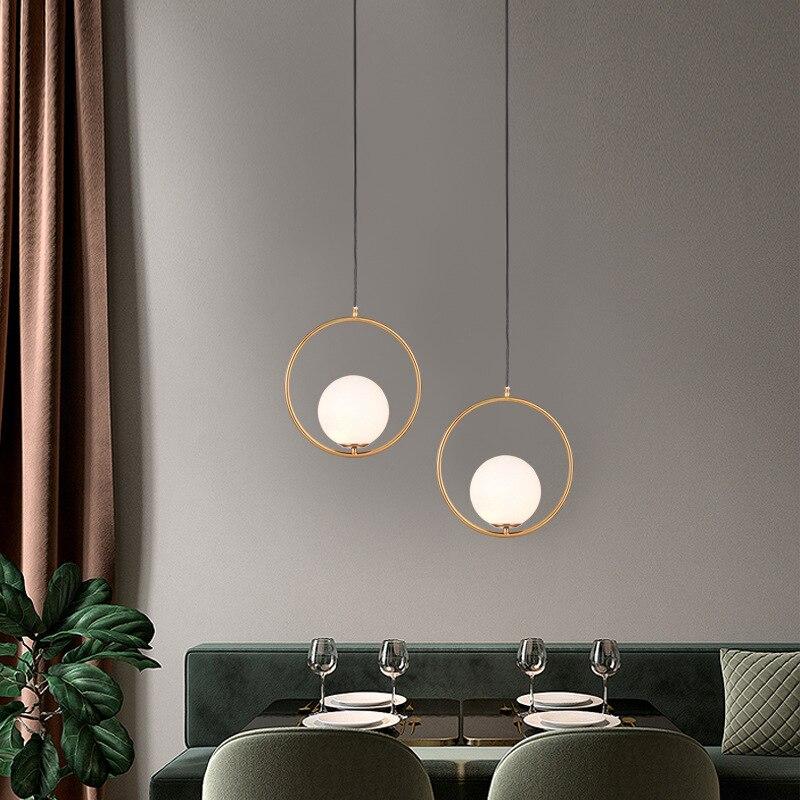 Suspension en Verre Sleek Harmony - Une Lampe Suspendue Chic et Élégante Parfaite pour des Espaces Sophistiqués