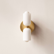 Wall Sconce in Metal and Sleek Acrylic – Create a Serene Atmosphere for Sophisticated Spaces