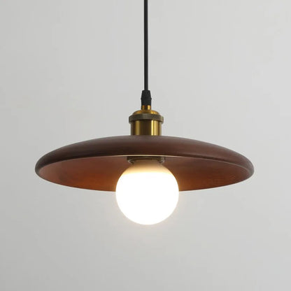 Lampe de plafond en bois faite à la main Dopwii – Une touche d'élégance moderne