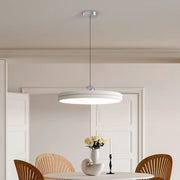 Elegant dimmable LED suspension - Customizable cable length with metallic finish and stylish acrylic
