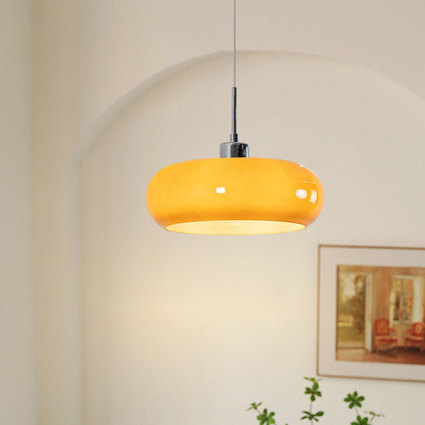 Suspension en verre ajustable Hailie - Élégance chic et contemporaine