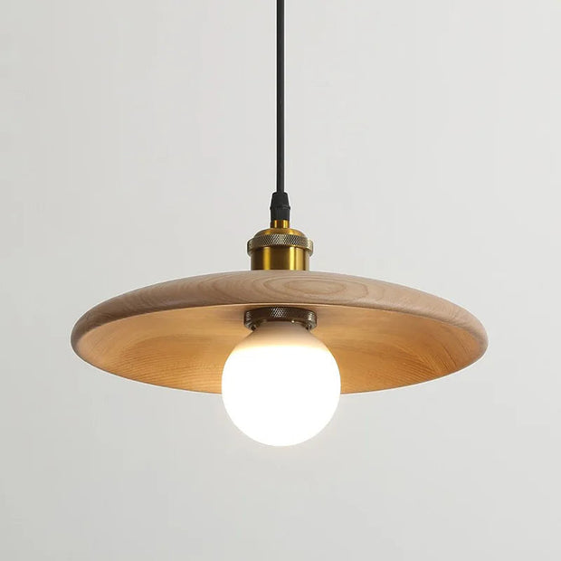 Handmade wooden ceiling lamp Dopwii – A touch of modern elegance