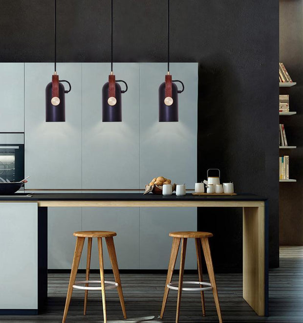 Industrial Pendant Light Karronade Nautical Charm – Elegant Metal Lamp for Your Living Room or Office