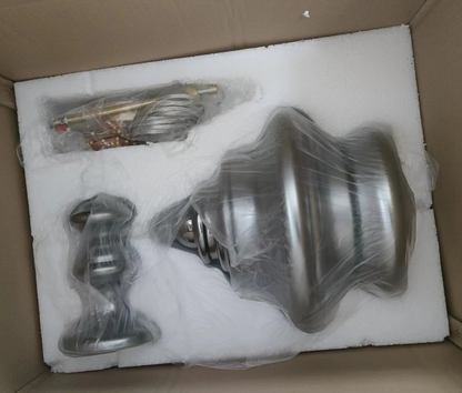 Suspension en verre et laiton élégant – Éclairage stylé pour votre salon et votre cuisine