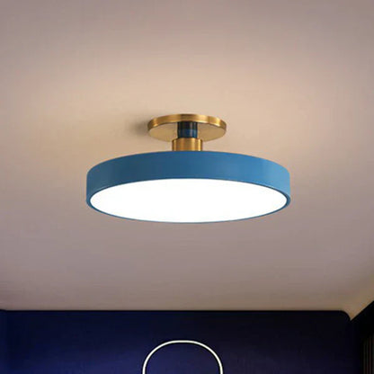 Plafonnier LED rond élégant – Une touche moderne chic pour l'éclairage de votre chambre
