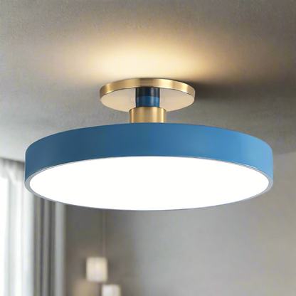Plafonnier LED rond élégant – Une touche moderne chic pour l'éclairage de votre chambre