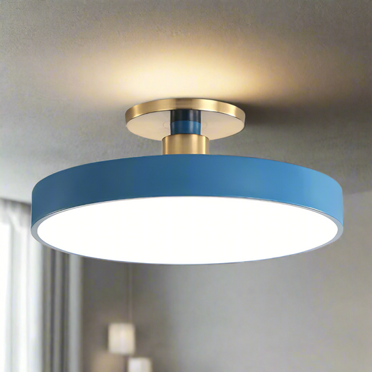 Elegante ronde LED-plafondlamp – Een chique moderne toets voor de verlichting van uw slaapkamer