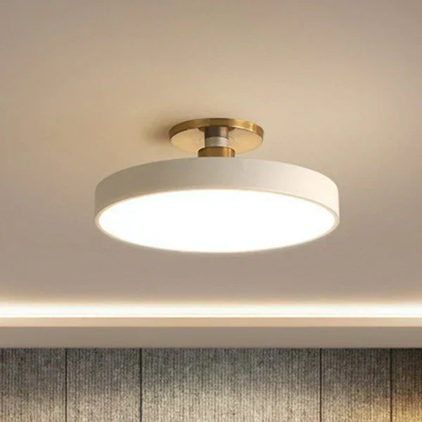 Plafonnier LED rond élégant – Une touche moderne chic pour l'éclairage de votre chambre