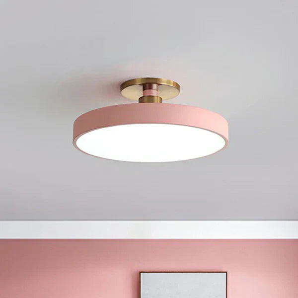 Plafonnier LED rond élégant – Une touche moderne chic pour l'éclairage de votre chambre